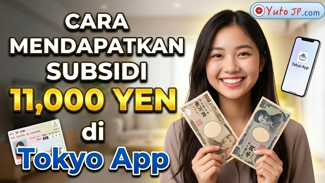Panduan Mendapatkan Subsidi 11.000 Yen dari Pemerintah Kota Tokyo