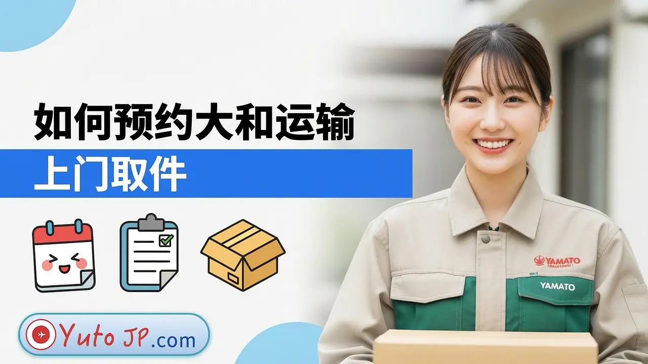 在日本预约Yamato员工上门取件在线寄件的指南