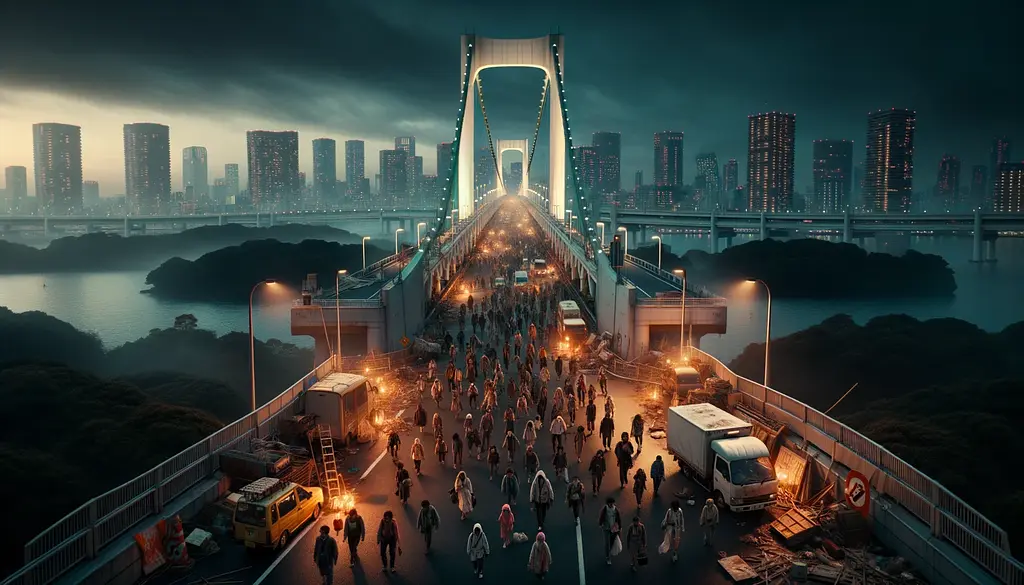 Giả sử đại dịch zombie bùng phát ở Nhật Bản - Phần 1: Sự sụp đổ của Tokyo