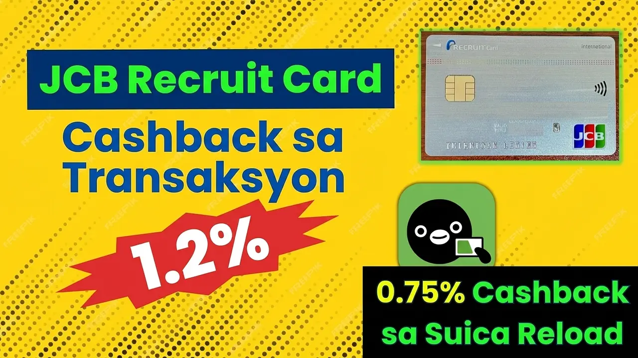 Gabay sa Pag-apply ng JCB Recruit Card para sa Online Shopping at Pag-ipon ng Points