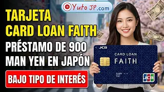 Solicitar la tarjeta de préstamo JCB FAITH en Japón con bajo interés