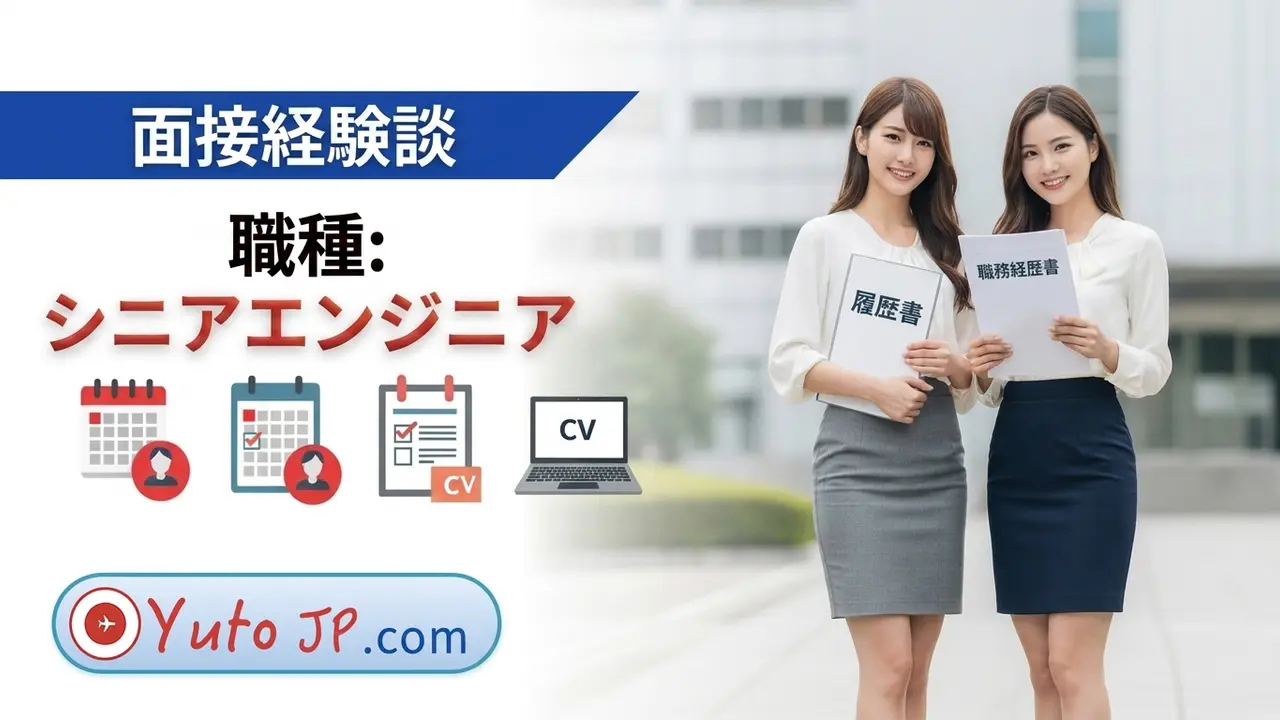 日系企業でのシニアエンジニア面接体験談
